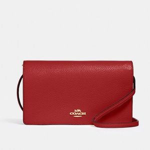 Anna Foldover Crossbody Clutch